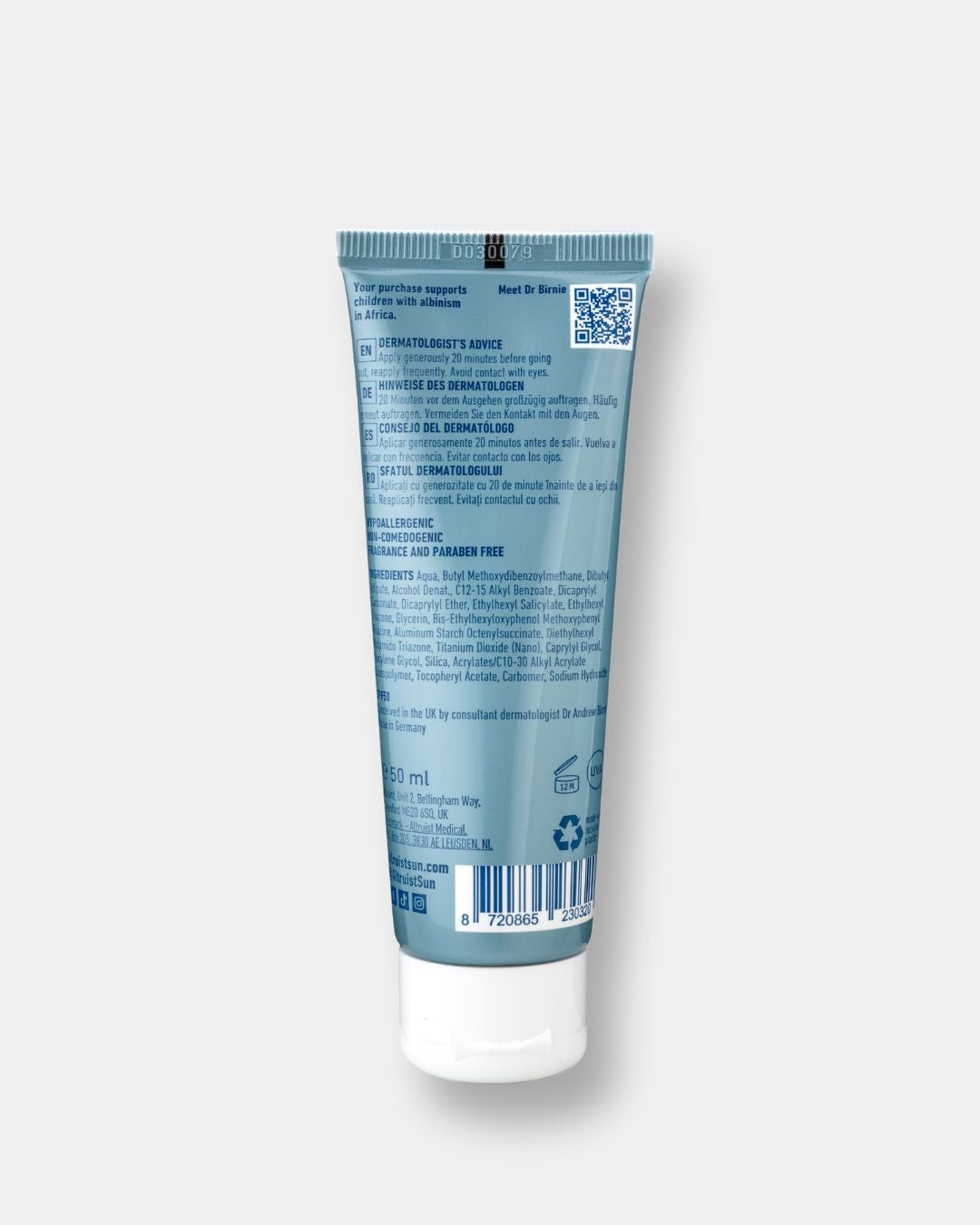 Oily Skin Sunscreen SPF50 - Know To Glow