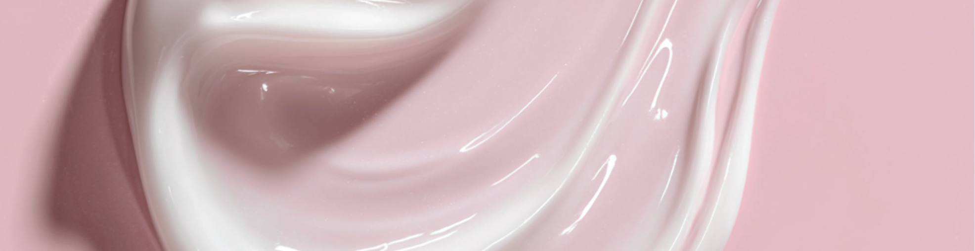 Close-up of pink and white swirl on a pink background