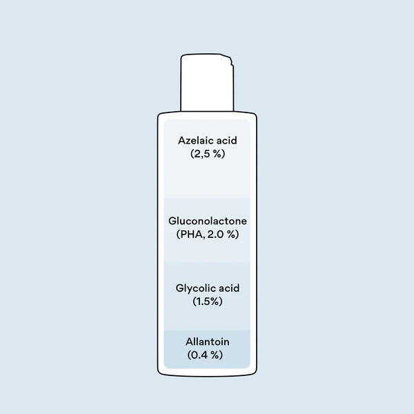 Gentle Azelaic Acid Cleanser 200ml - Know To Glow