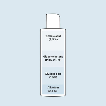 Gentle Azelaic Acid Cleanser 200ml - Know To Glow