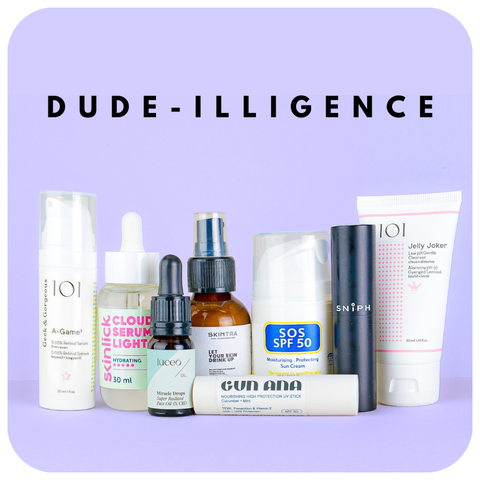 Dude Illigence - A Skincare Routine for Dudes - Know To Glow