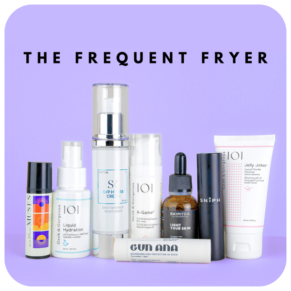 The Frequent Fryer - A Skincare Routine for Exhausted Skin - Know To Glow