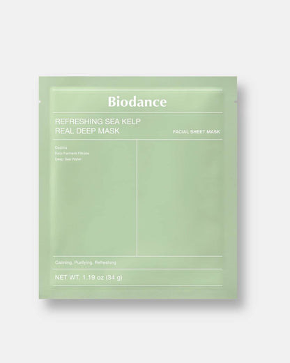 Refreshing Sea Kelp Real Deep Mask - Know To Glow