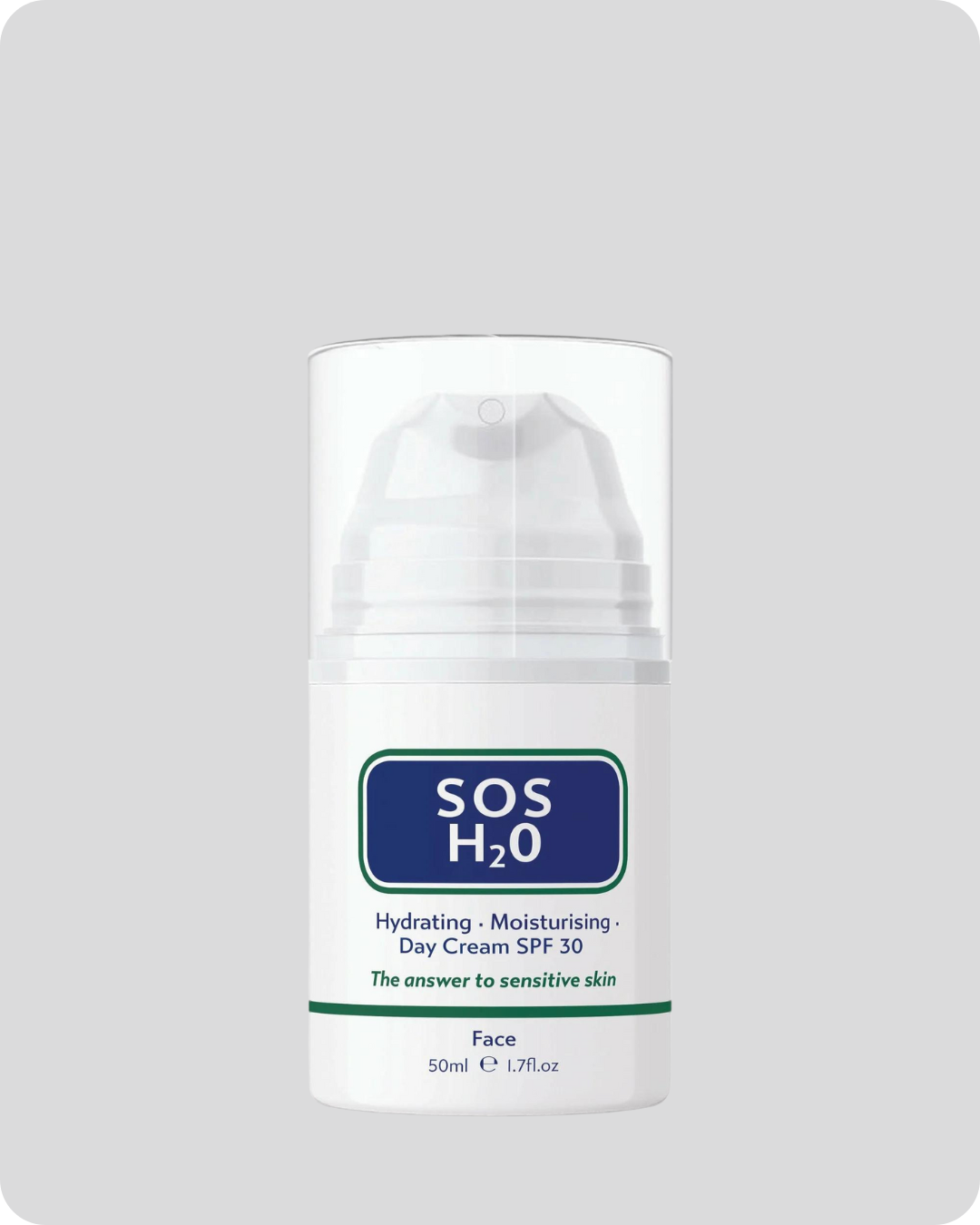 SOS H20 Day Cream with SPF 30 50ml