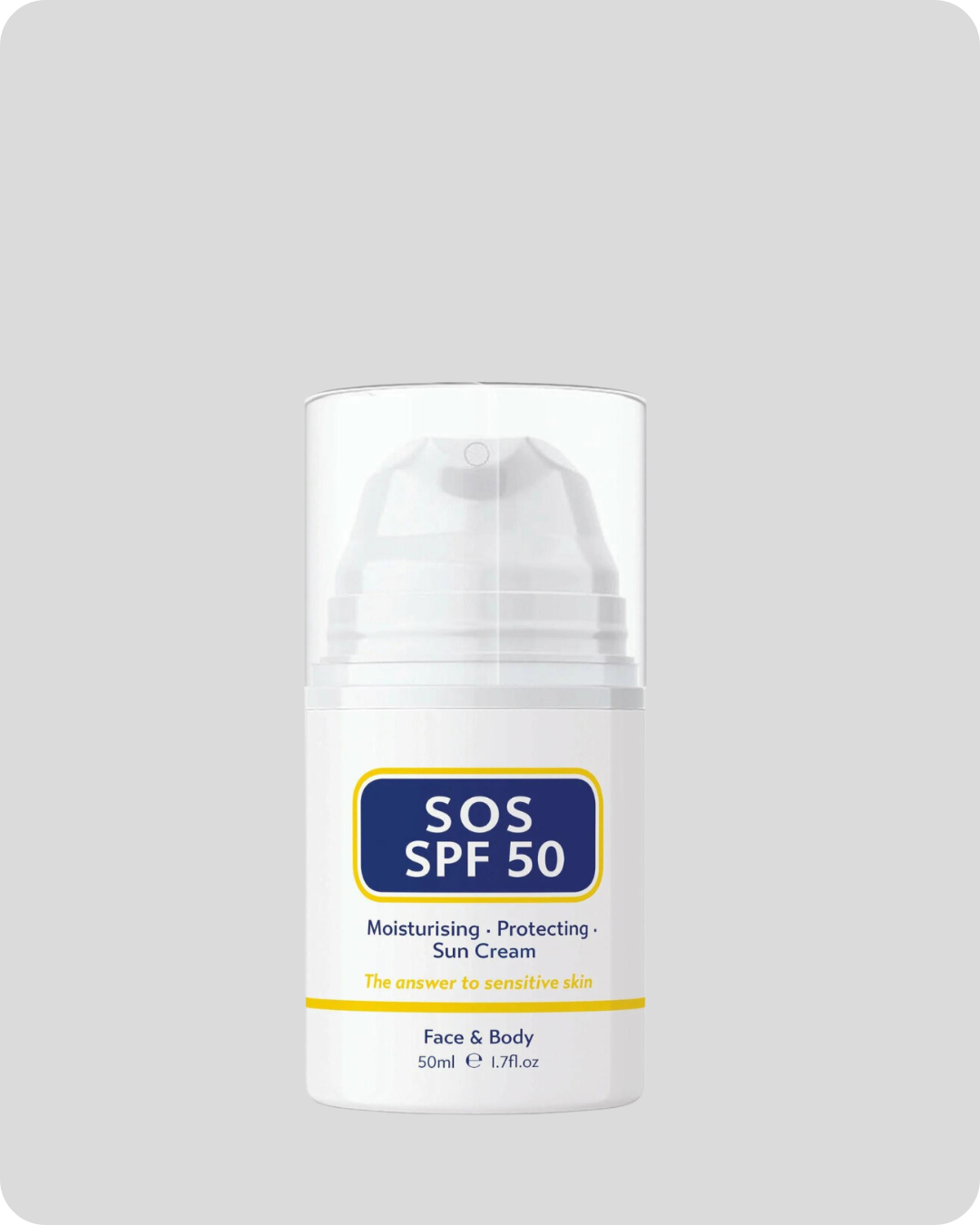 SOS SPF 50 Sun Cream 50ml