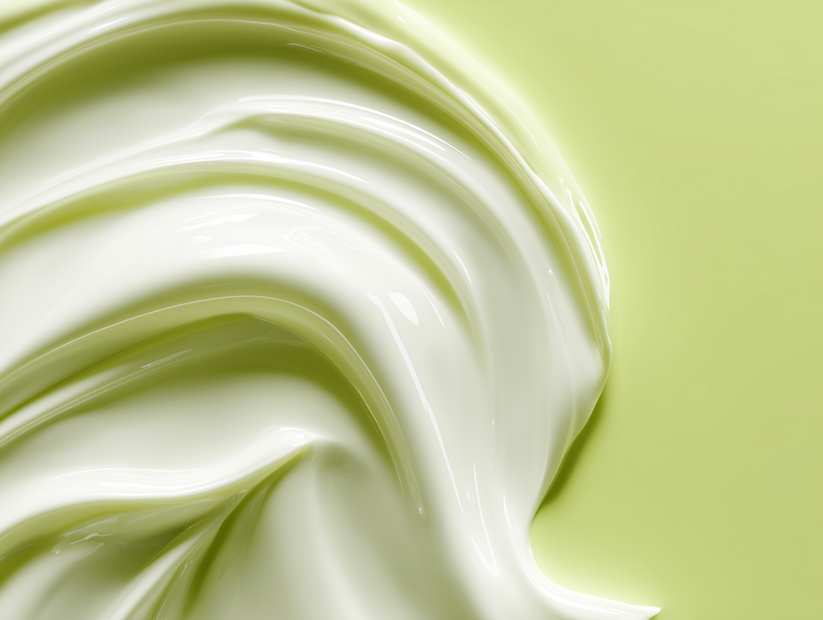 Closeup image of an humectant cream