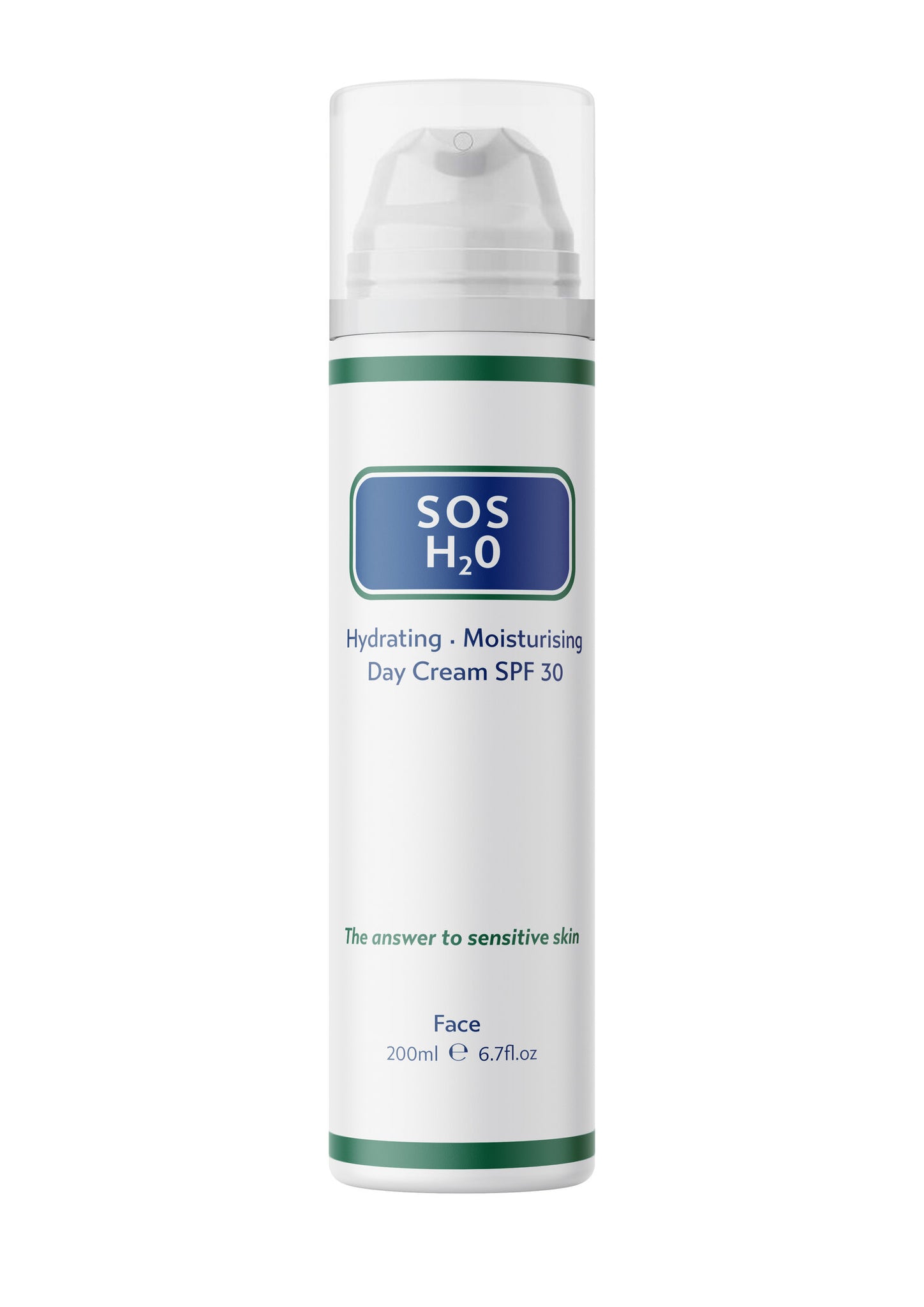 SOS H20 Day Cream with SPF 30 200ml - Know To Glow