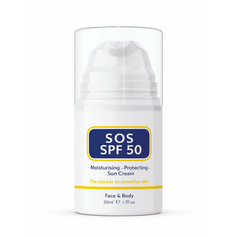 SOS SPF 50 Sun Cream 50ml - Know To Glow