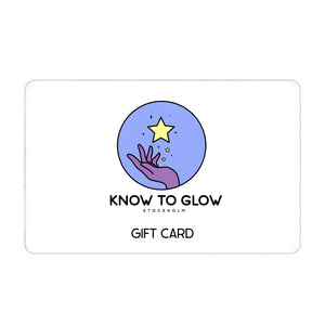 Gift Card - Know To Glow (5044473954348)